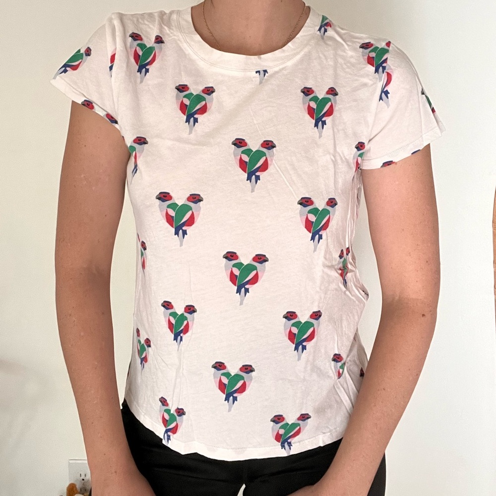Maje parrot tshirt